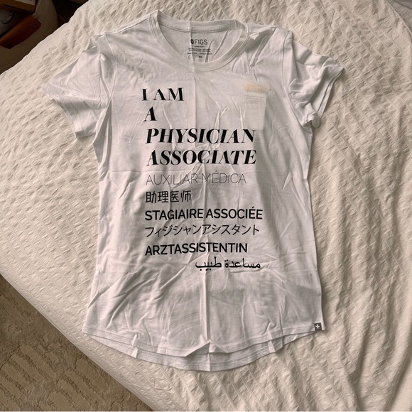 figs scrubs limited edition physician assistant Supersoft Shortsleeve Underscrub - Picture 2 of 6